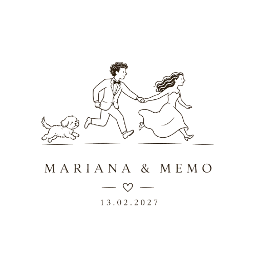 Mariana & Memo Logo